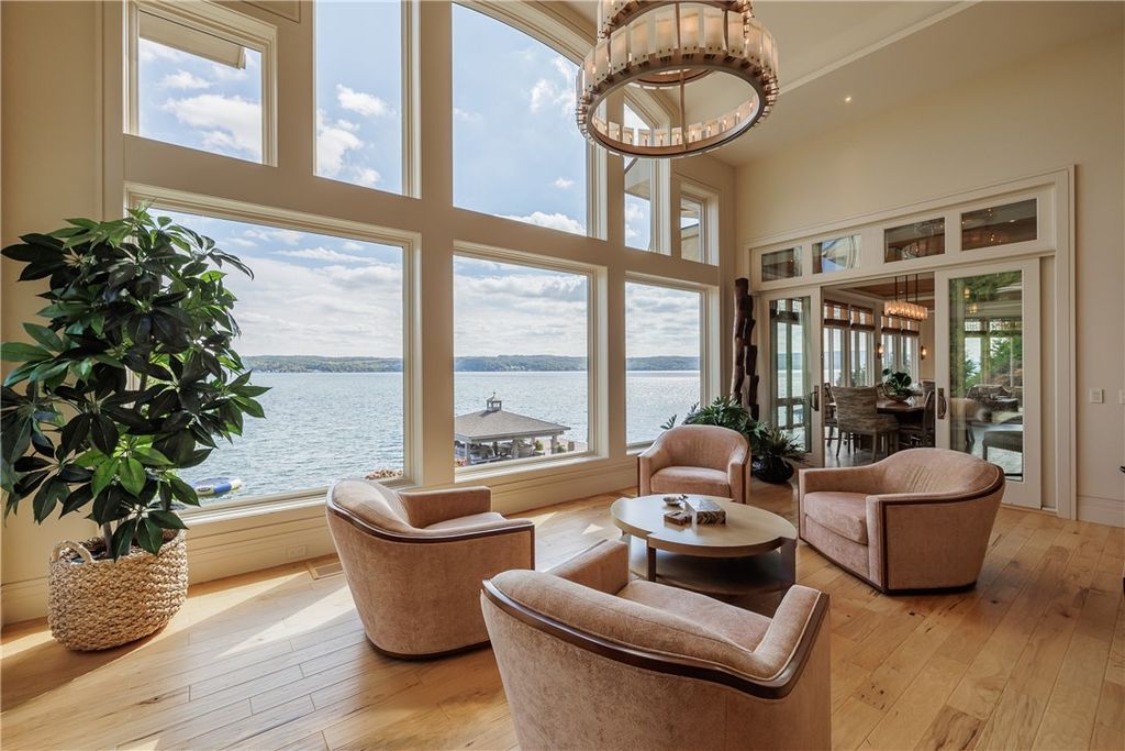 Luxury Waterfront Mansion with Prime Location on Canandaigua Lake Listed for 11.5 Million 8