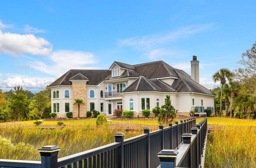 One of a Kind Waterway Home in South Carolina with Unique Features and Beautiful Spaces Listed for 5.8 Million 34