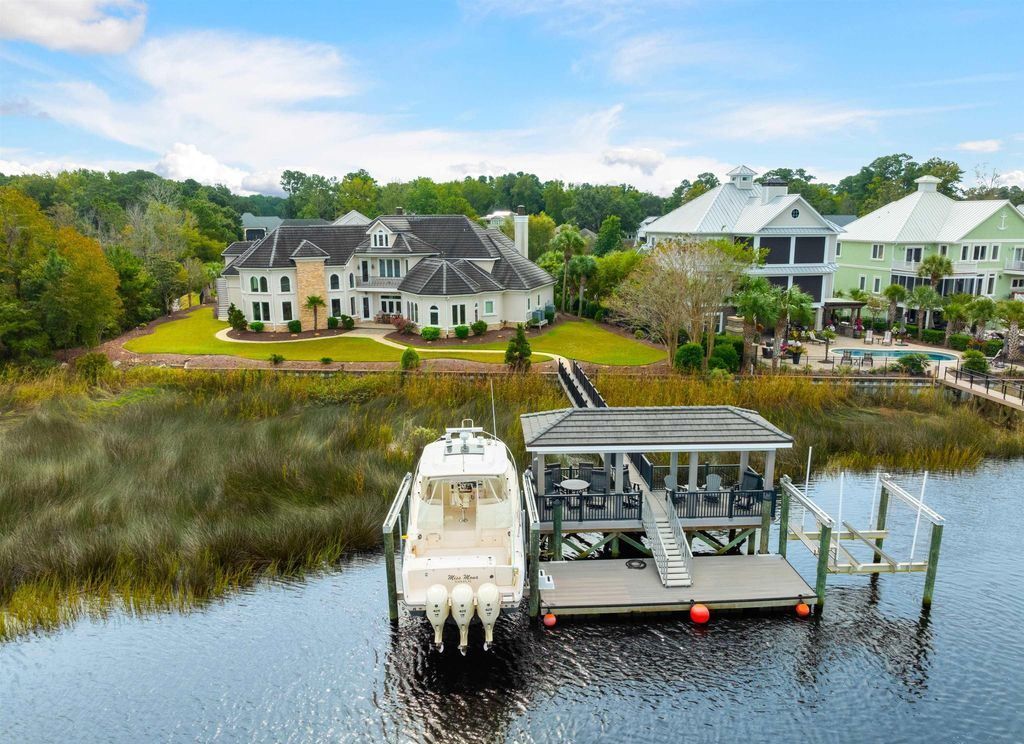 One of a Kind Waterway Home in South Carolina with Unique Features and Beautiful Spaces Listed for 5.8 Million 38
