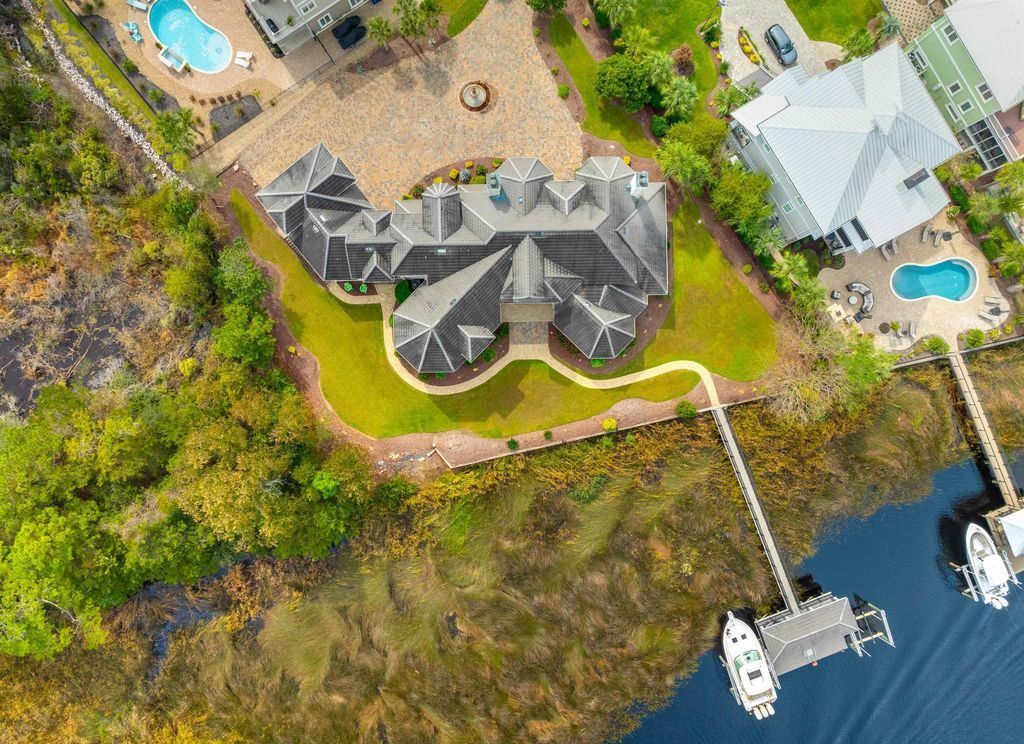 One of a Kind Waterway Home in South Carolina with Unique Features and Beautiful Spaces Listed for 5.8 Million 40