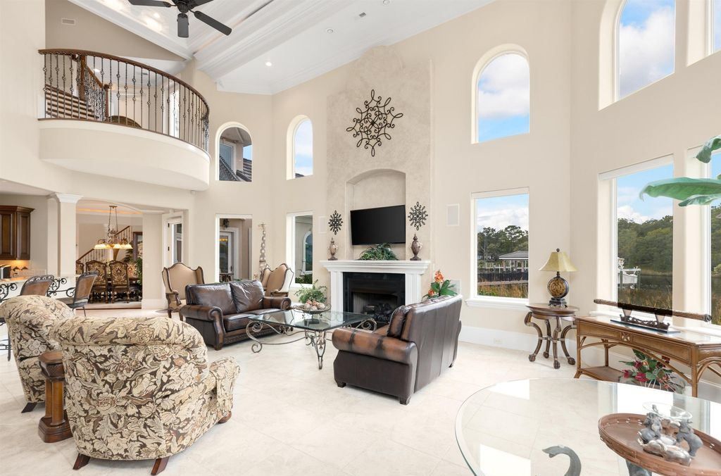 One of a Kind Waterway Home in South Carolina with Unique Features and Beautiful Spaces Listed for 5.8 Million 9