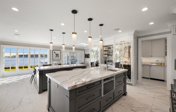 Rare Peninsula Estate Offering Luxurious Living and Scenic Views of ...