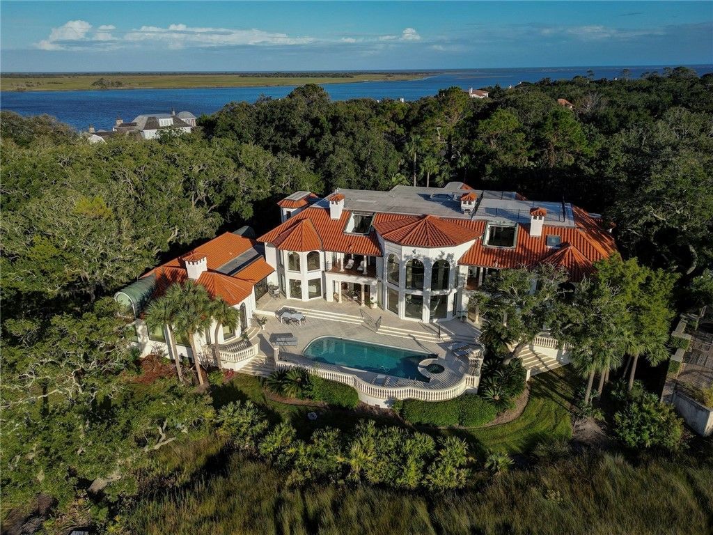 Sea Island Waterfront Paradise Iconic Deepwater Estate in Elite Community Asking 15.9 Million 1