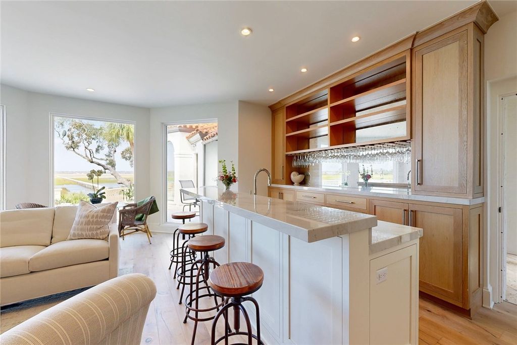 Sea Island Waterfront Paradise Iconic Deepwater Estate in Elite Community Asking 15.9 Million 19