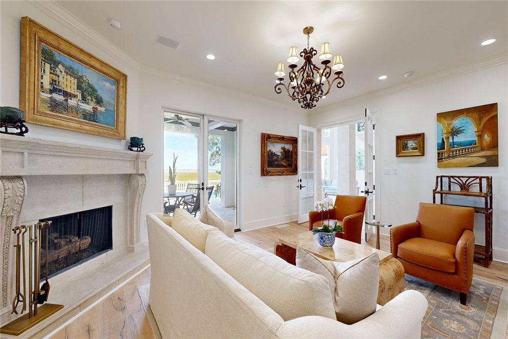 Sea Island Waterfront Paradise Iconic Deepwater Estate in Elite Community Asking 15.9 Million 27