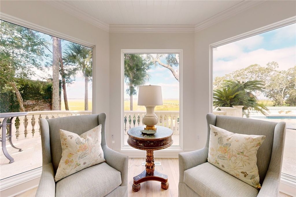 Sea Island Waterfront Paradise Iconic Deepwater Estate in Elite Community Asking 15.9 Million 29