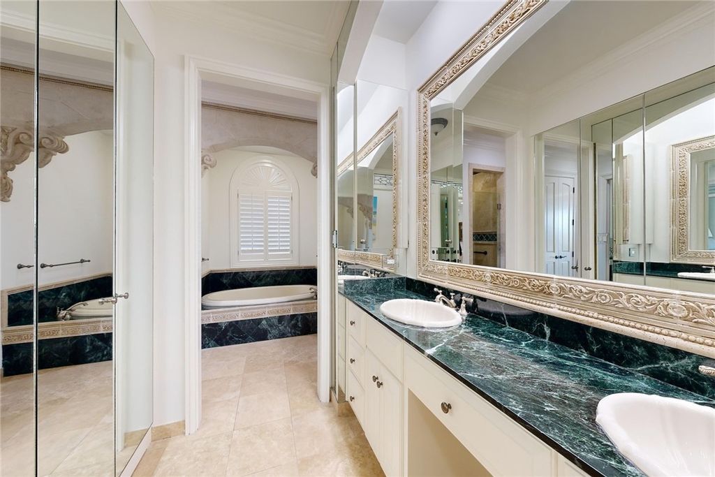 Sea Island Waterfront Paradise Iconic Deepwater Estate in Elite Community Asking 15.9 Million 30