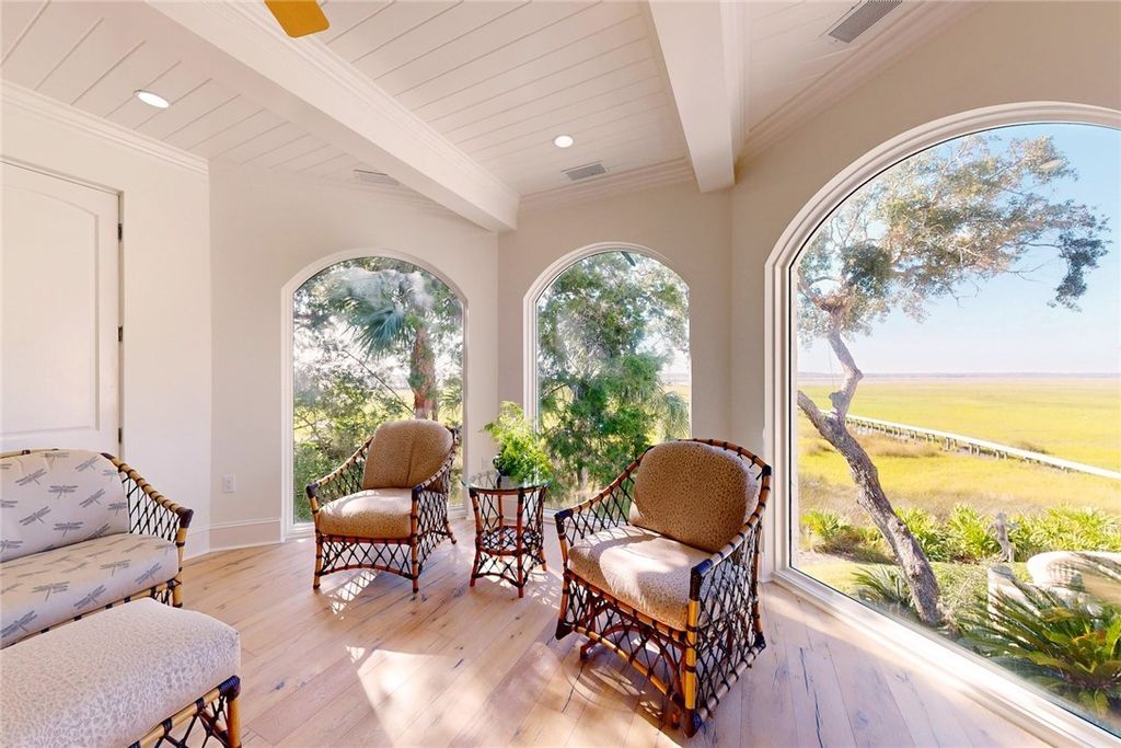 Sea Island Waterfront Paradise Iconic Deepwater Estate in Elite Community Asking 15.9 Million 34