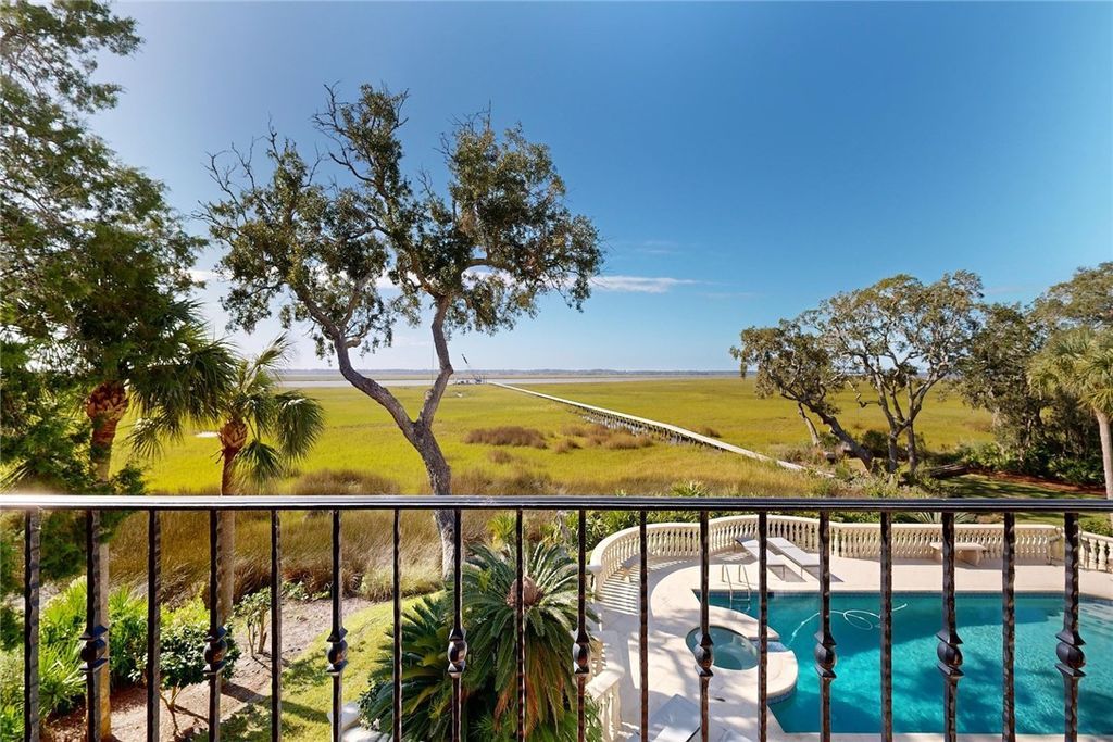 Sea Island Waterfront Paradise Iconic Deepwater Estate in Elite Community Asking 15.9 Million 36