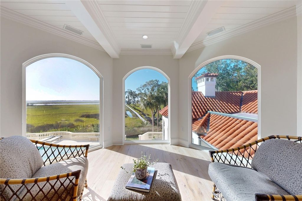 Sea Island Waterfront Paradise Iconic Deepwater Estate in Elite Community Asking 15.9 Million 41