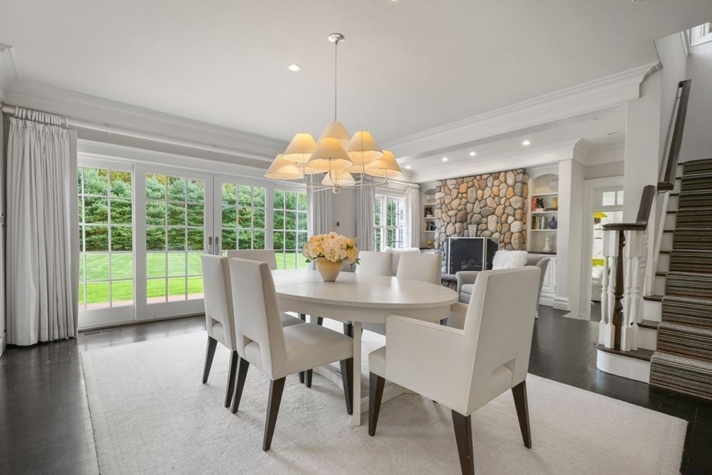 Stunning Georgian Inspired Home in a Beautiful Massachusetts Setting Priced at 10 Million 14