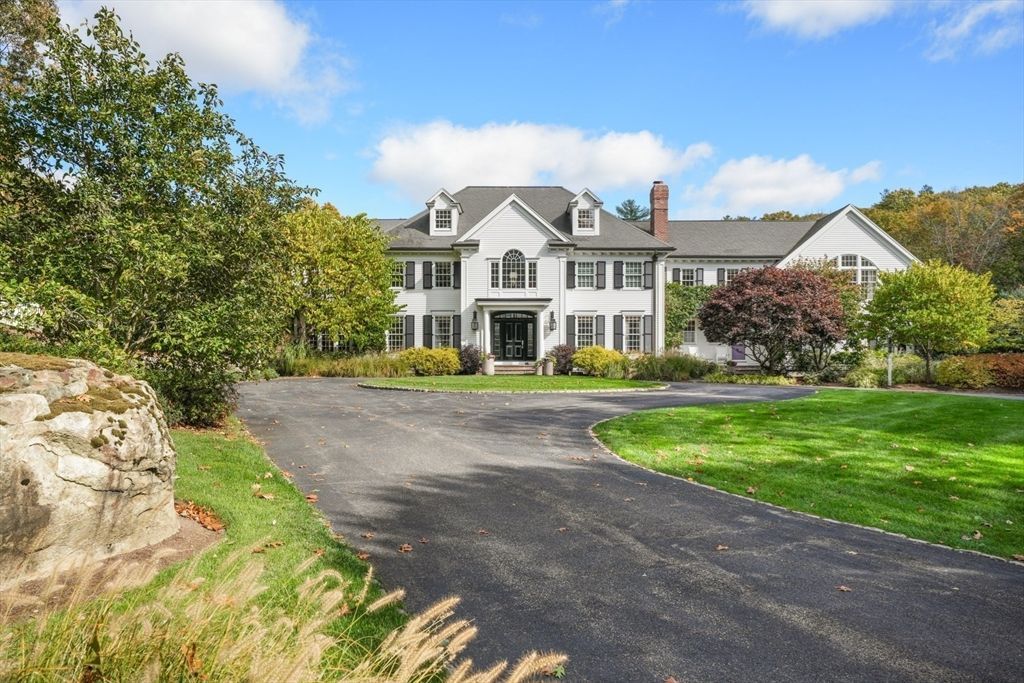Stunning Georgian Inspired Home in a Beautiful Massachusetts Setting Priced at 10 Million 2