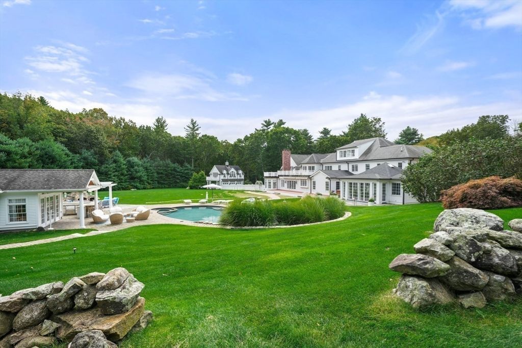 Stunning Georgian Inspired Home in a Beautiful Massachusetts Setting Priced at 10 Million 37