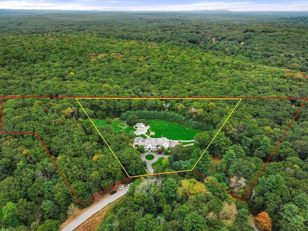 Stunning Georgian Inspired Home in a Beautiful Massachusetts Setting Priced at 10 Million 38