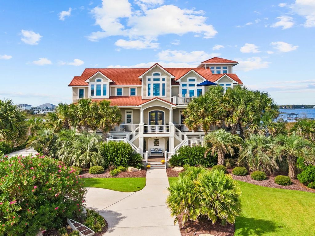 Topsail Island Coastal Sanctuary Gated Estate Showcasing Timeless Sophistication Listed for 3.95 Million 1