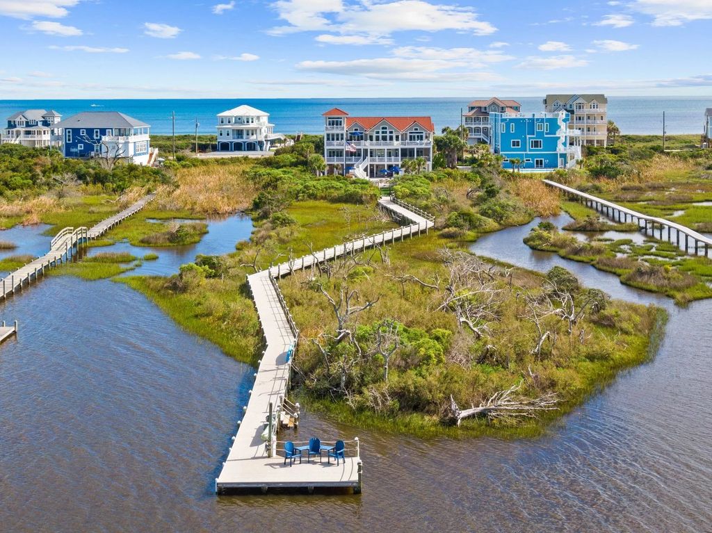 Topsail Island Coastal Sanctuary Gated Estate Showcasing Timeless Sophistication Listed for 3.95 Million 3