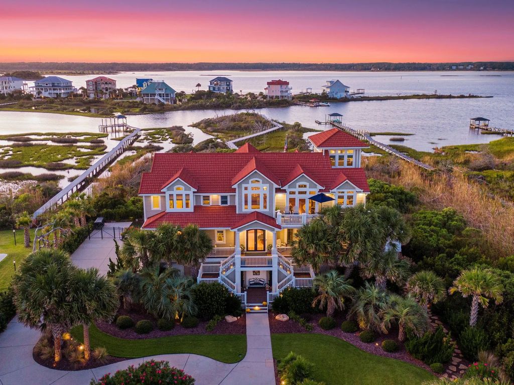 Topsail Island Coastal Sanctuary Gated Estate Showcasing Timeless Sophistication Listed for 3.95 Million 40