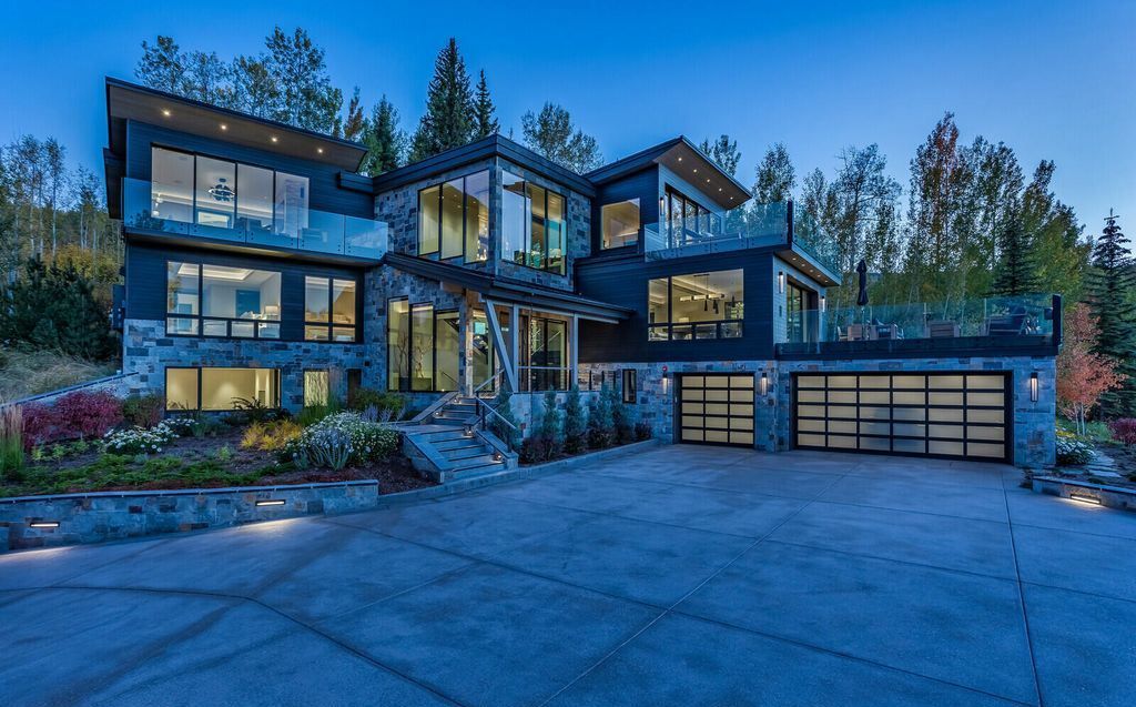 Trophy Home Defined by Chic Style and Impeccable Craftsmanship Hits Market for 26 Million in Colorado 1