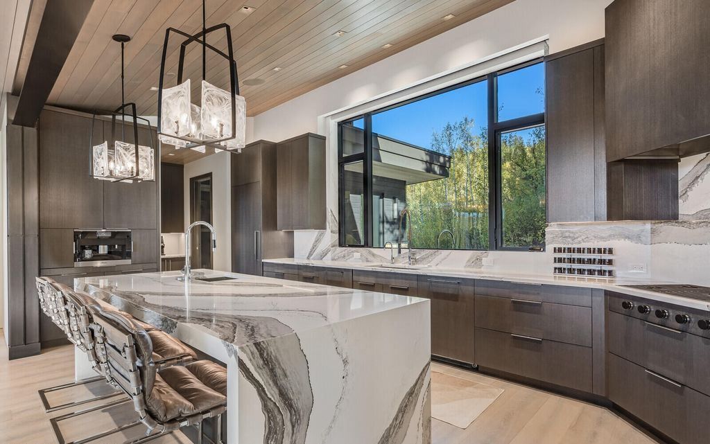 Trophy Home Defined by Chic Style and Impeccable Craftsmanship Hits Market for 26 Million in Colorado 11