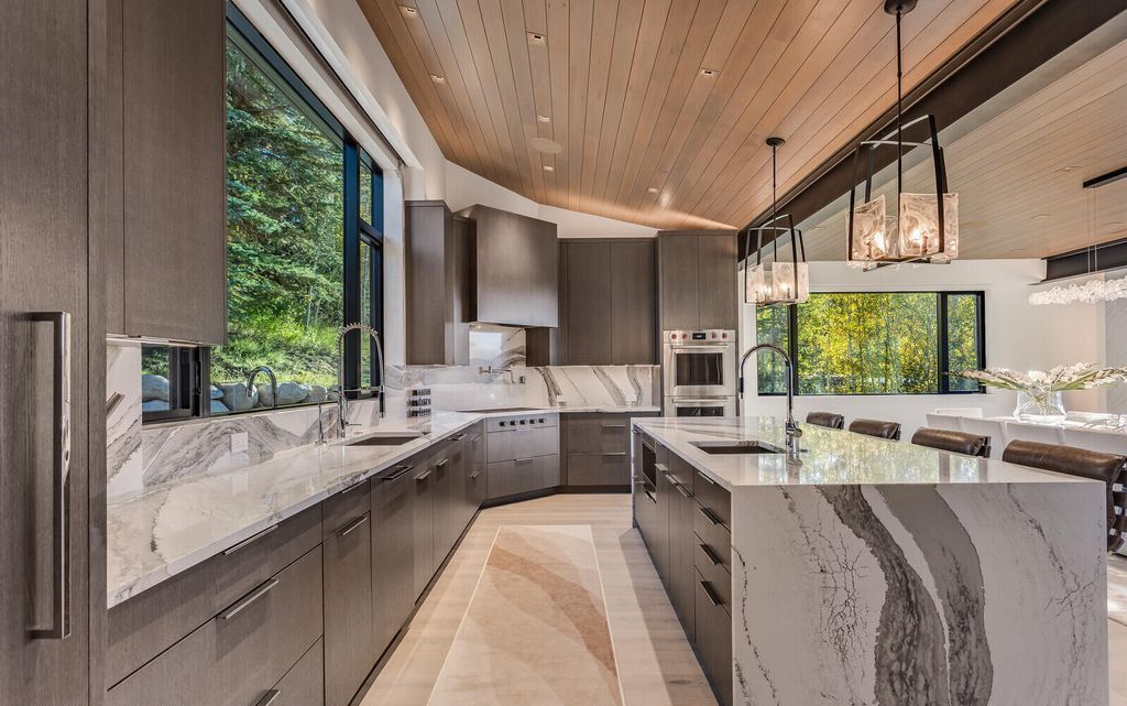 Trophy Home Defined by Chic Style and Impeccable Craftsmanship Hits Market for 26 Million in Colorado 14
