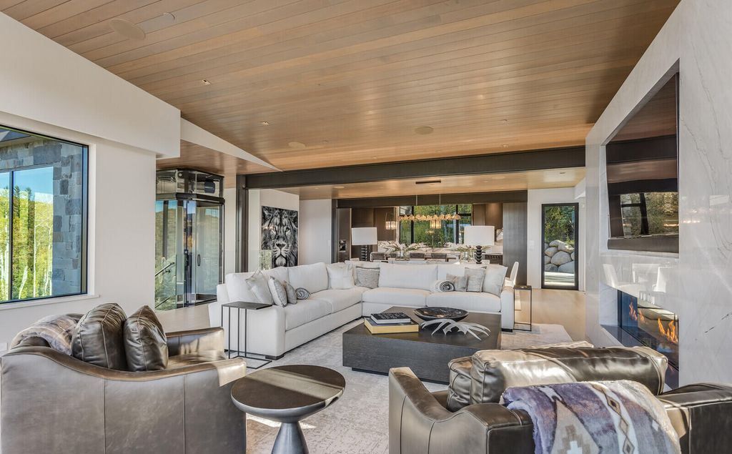 Trophy Home Defined by Chic Style and Impeccable Craftsmanship Hits Market for 26 Million in Colorado 23