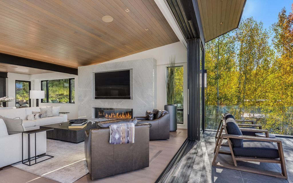 Trophy Home Defined by Chic Style and Impeccable Craftsmanship Hits Market for 26 Million in Colorado 27