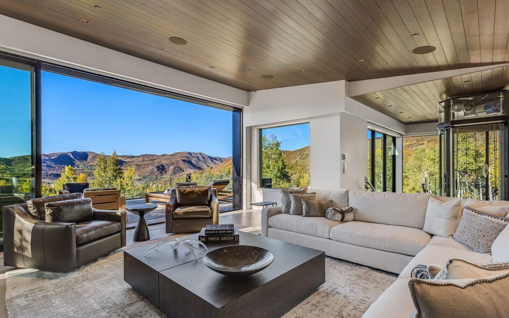 Trophy Home Defined by Chic Style and Impeccable Craftsmanship Hits Market for 26 Million in Colorado 28