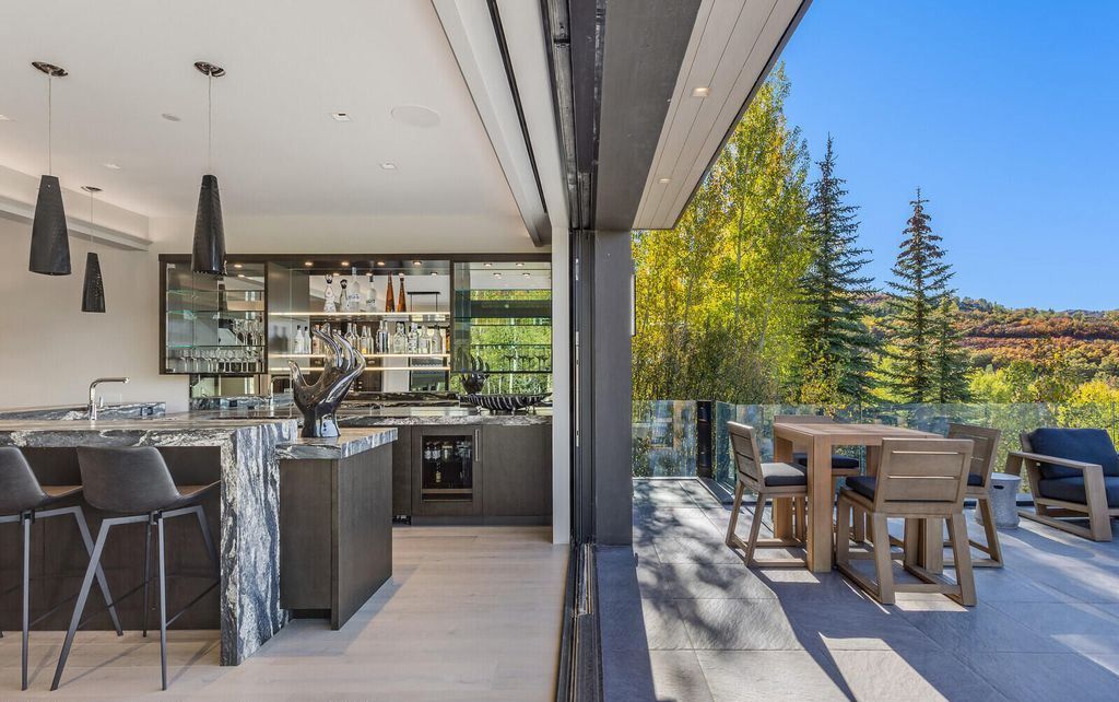 Trophy Home Defined by Chic Style and Impeccable Craftsmanship Hits Market for 26 Million in Colorado 37