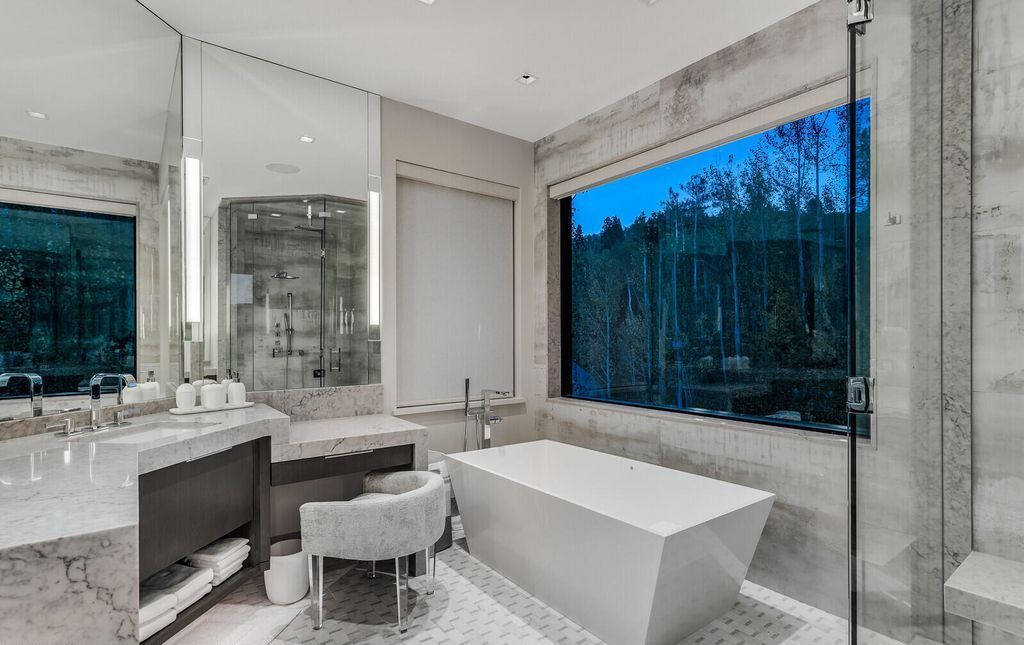 Trophy Home Defined by Chic Style and Impeccable Craftsmanship Hits Market for 26 Million in Colorado 49