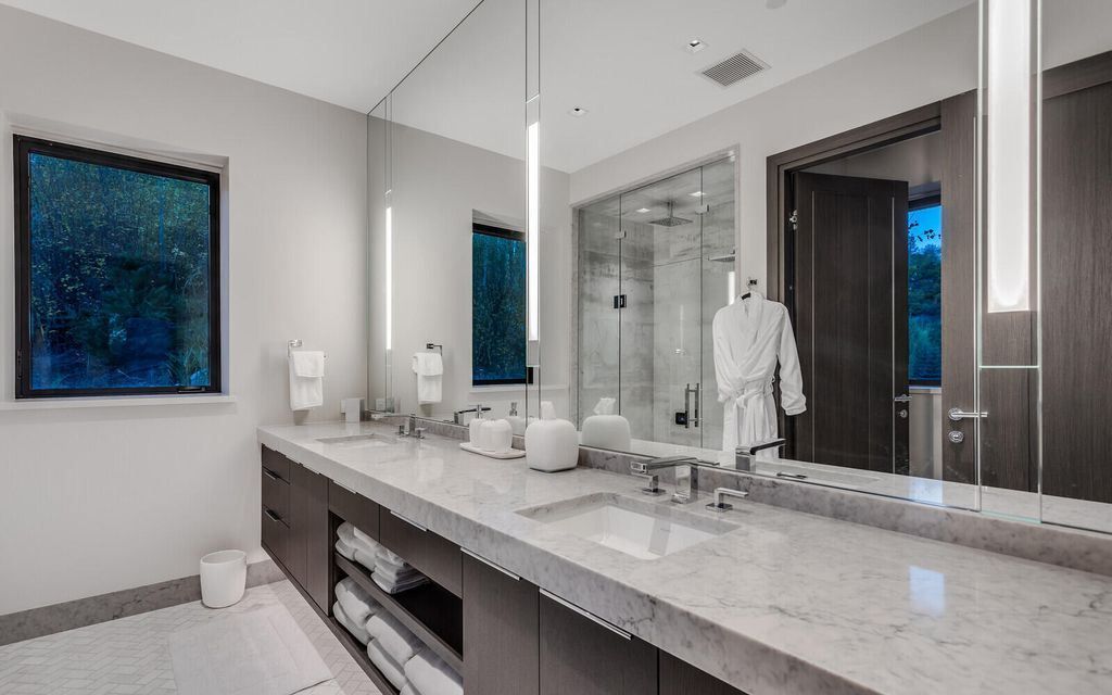Trophy Home Defined by Chic Style and Impeccable Craftsmanship Hits Market for 26 Million in Colorado 55