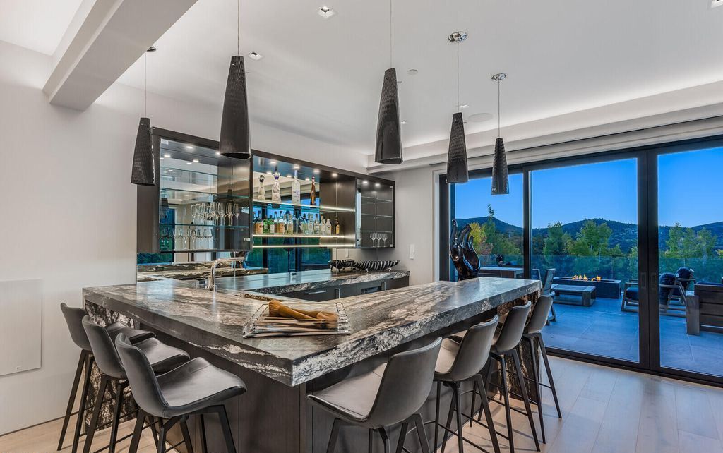Trophy Home Defined by Chic Style and Impeccable Craftsmanship Hits Market for 26 Million in Colorado 58