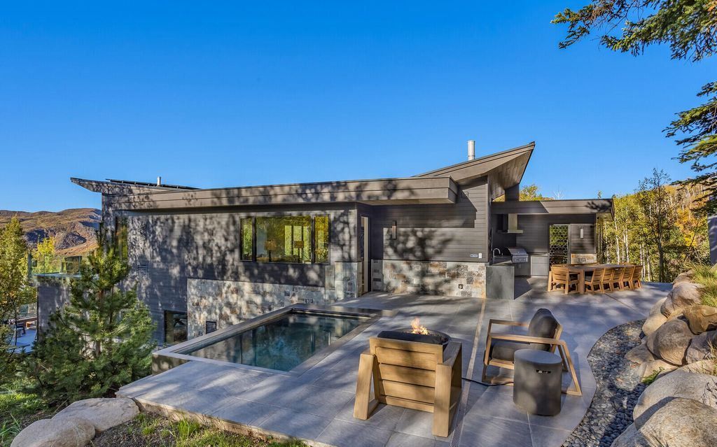 Trophy Home Defined by Chic Style and Impeccable Craftsmanship Hits Market for 26 Million in Colorado 66
