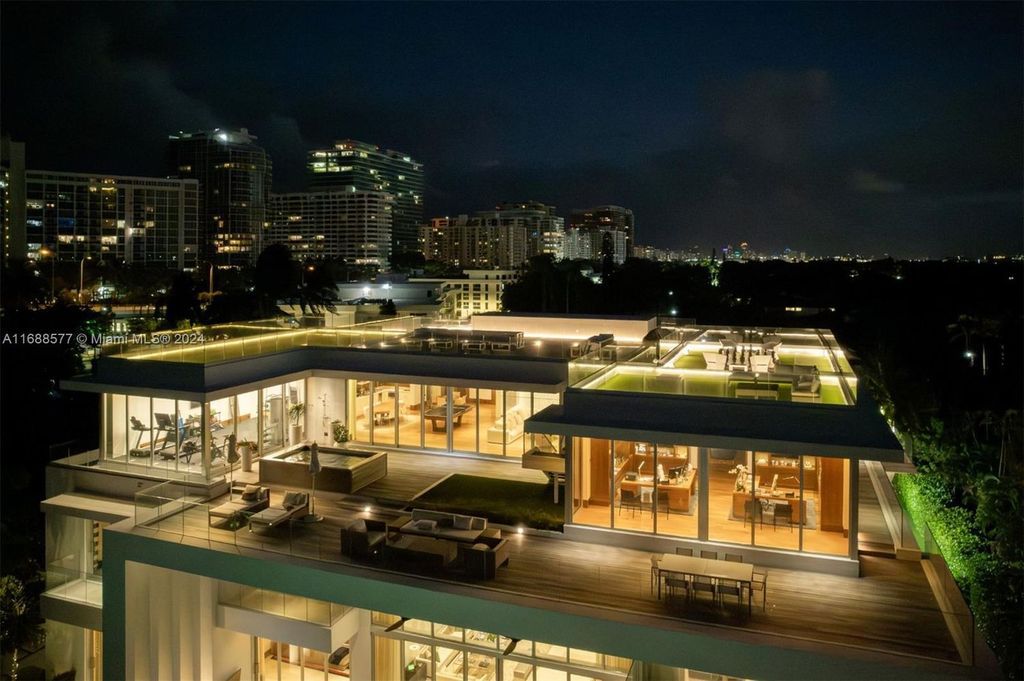 $78 Million Custom-Built Trophy Estate with Biscayne Bay Frontage in Prestigious Bal Harbour