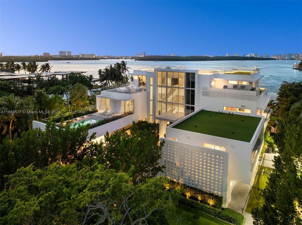 $78 Million Custom-Built Trophy Estate with Biscayne Bay Frontage in Prestigious Bal Harbour