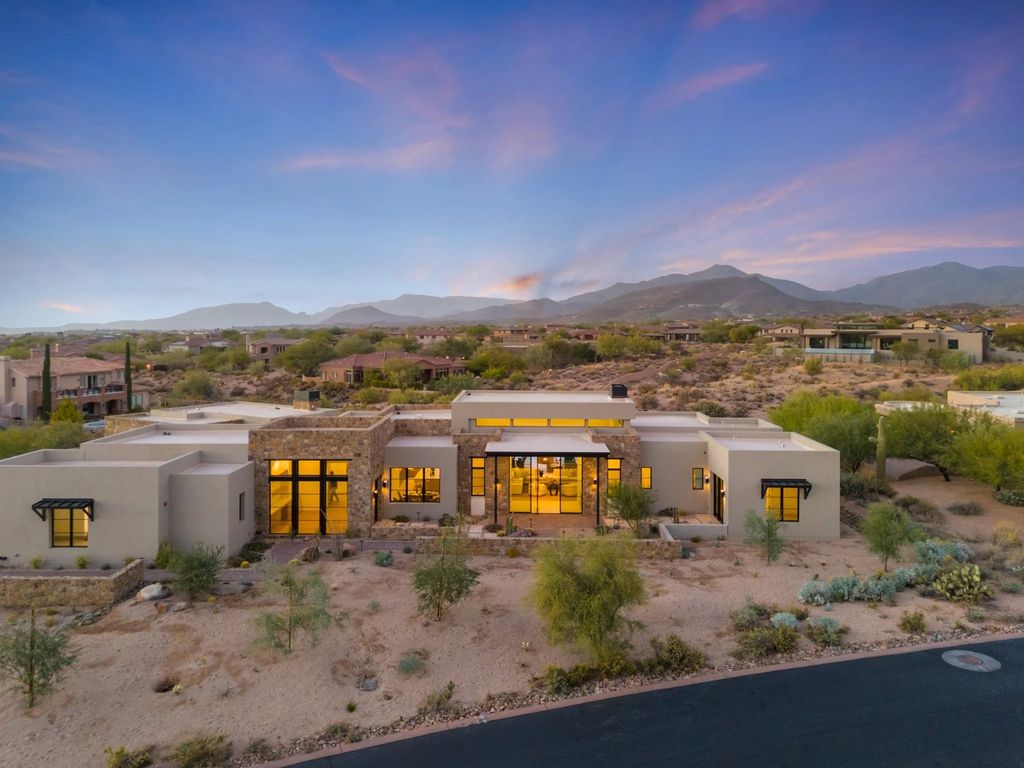Architectural Brilliance by MDF Development Desert Retreat with Expansive Mountain Views Listed at 4.95 Million 12