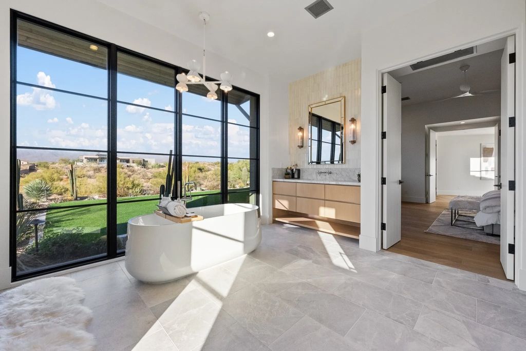 Architectural Brilliance by MDF Development Desert Retreat with Expansive Mountain Views Listed at 4.95 Million 42