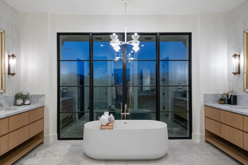 Architectural Brilliance by MDF Development Desert Retreat with Expansive Mountain Views Listed at 4.95 Million 43