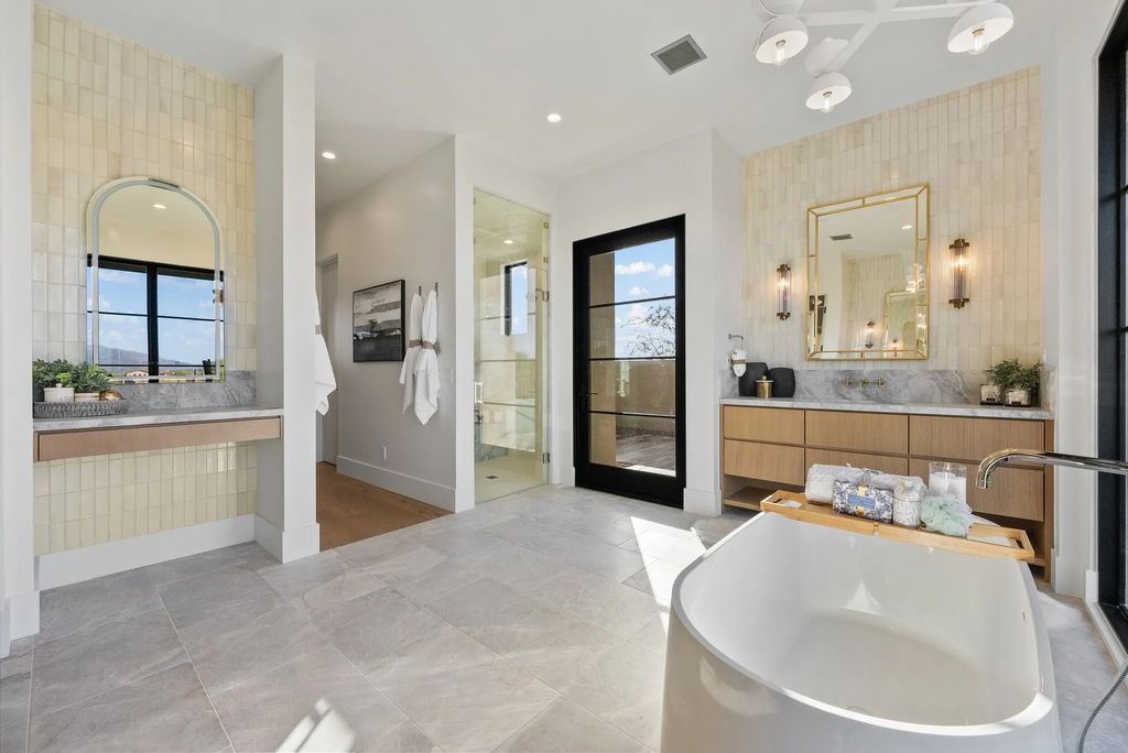 Architectural Brilliance by MDF Development Desert Retreat with Expansive Mountain Views Listed at 4.95 Million 45