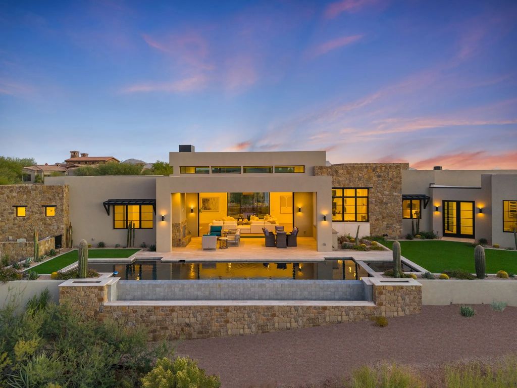 Architectural Brilliance by MDF Development Desert Retreat with Expansive Mountain Views Listed at 4.95 Million 5