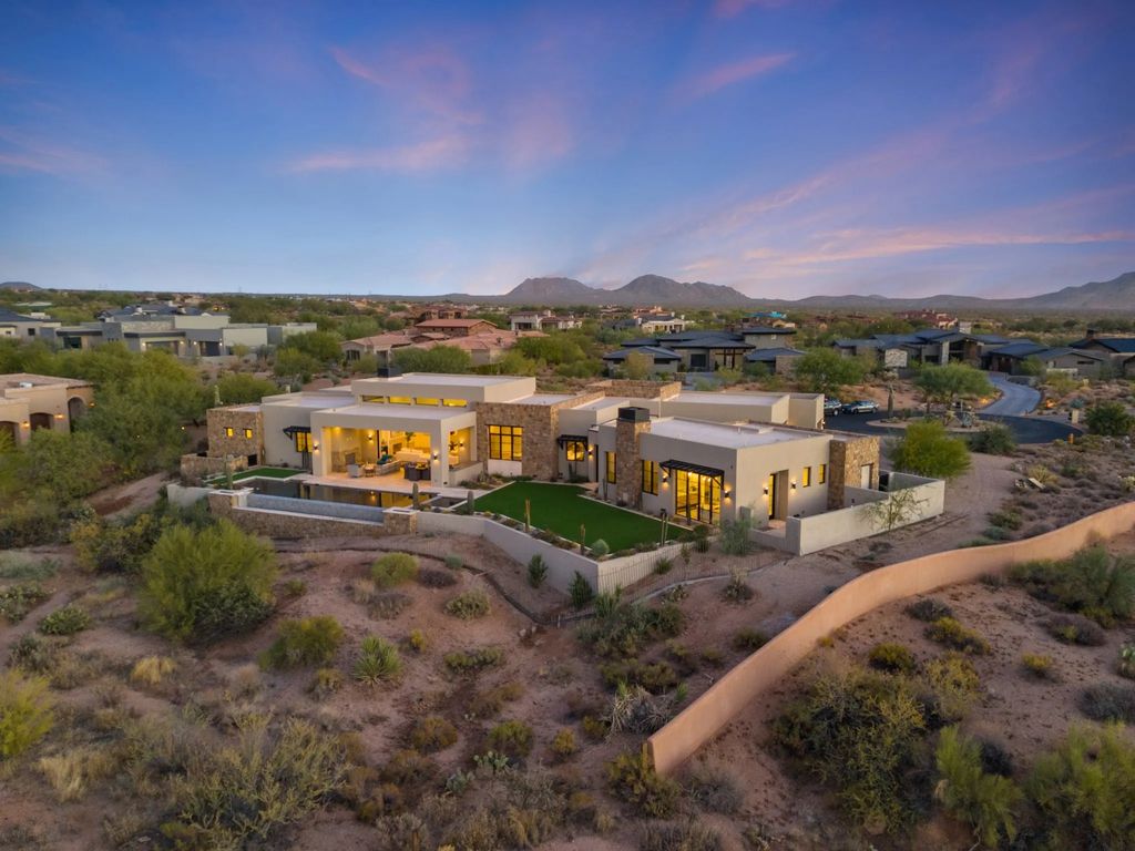 Architectural Brilliance by MDF Development Desert Retreat with Expansive Mountain Views Listed at 4.95 Million 85