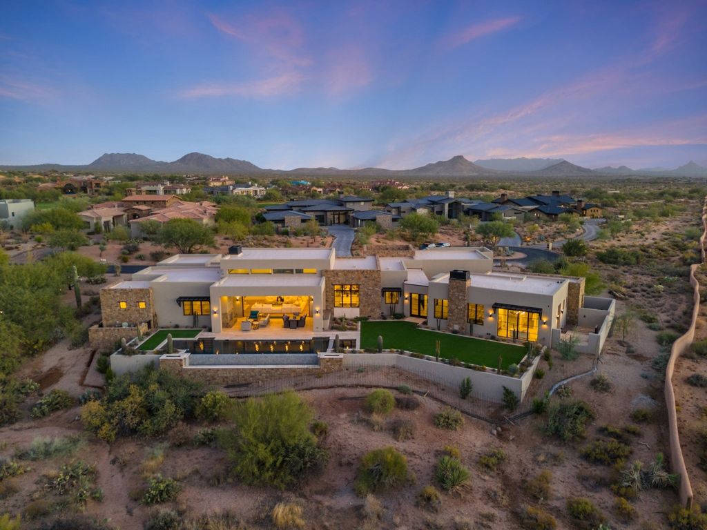 Architectural Brilliance by MDF Development Desert Retreat with Expansive Mountain Views Listed at 4.95 Million 86