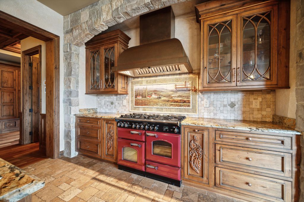 Enchanting French Country Estate with Picturesque Bridges Creeks and Castle Like Facade in Indiana Listed for 4.65 Million 12