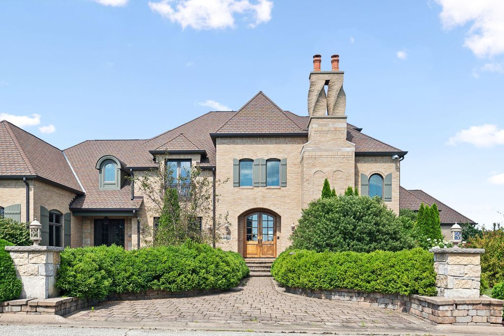 Enchanting French Country Estate with Picturesque Bridges Creeks and Castle Like Facade in Indiana Listed for 4.65 Million 2