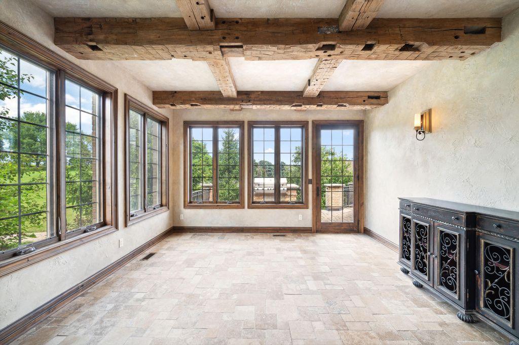 Enchanting French Country Estate with Picturesque Bridges Creeks and Castle Like Facade in Indiana Listed for 4.65 Million 24