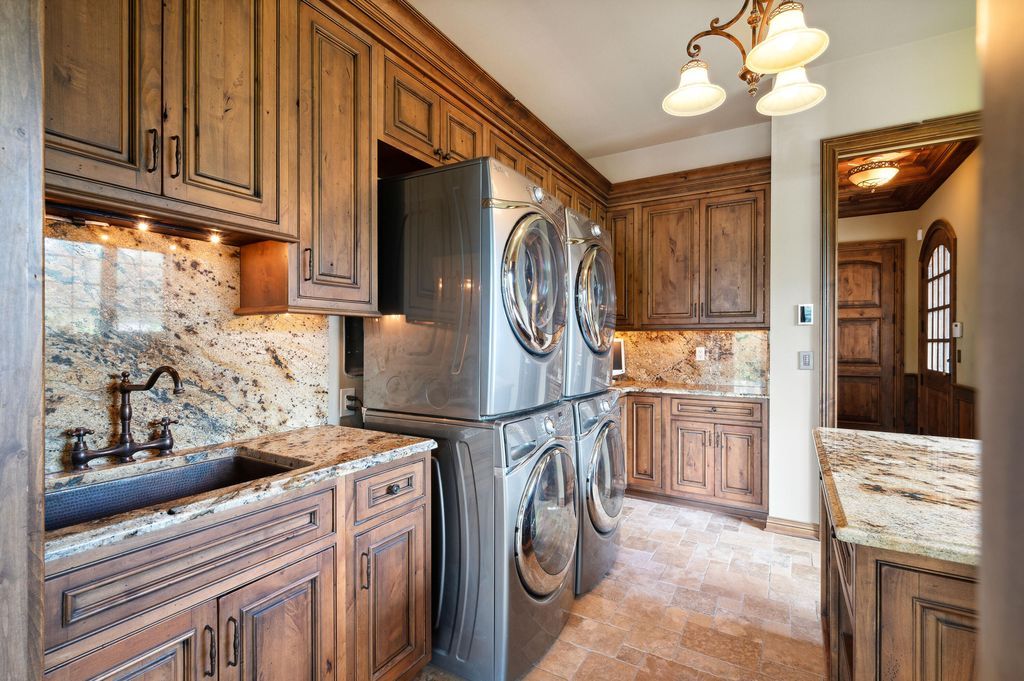 Enchanting French Country Estate with Picturesque Bridges Creeks and Castle Like Facade in Indiana Listed for 4.65 Million 25
