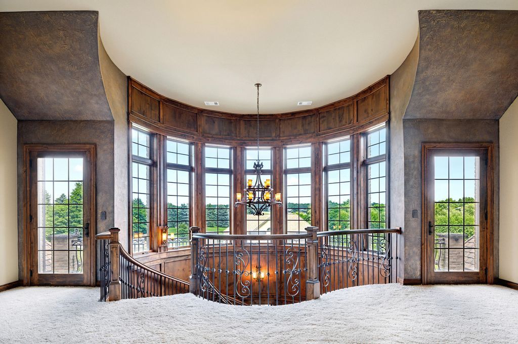 Enchanting French Country Estate with Picturesque Bridges Creeks and Castle Like Facade in Indiana Listed for 4.65 Million 28