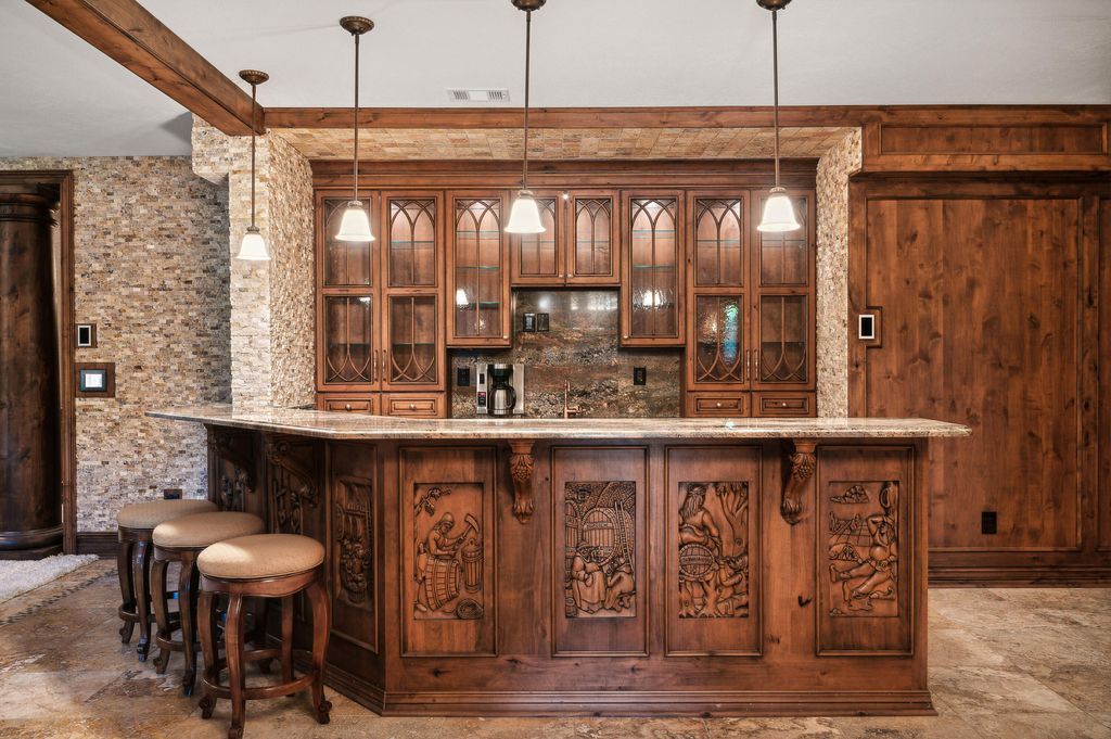 Enchanting French Country Estate with Picturesque Bridges Creeks and Castle Like Facade in Indiana Listed for 4.65 Million 34