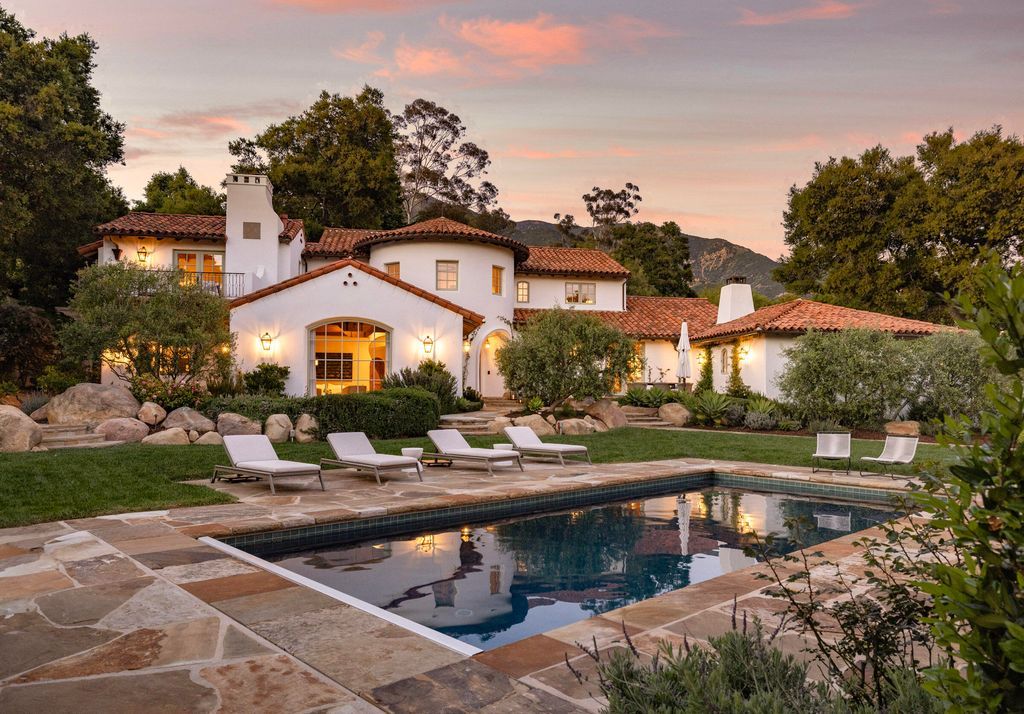 Escape to Opulence Spanish Colonial Estate in California Listed at 10.85 Million 1