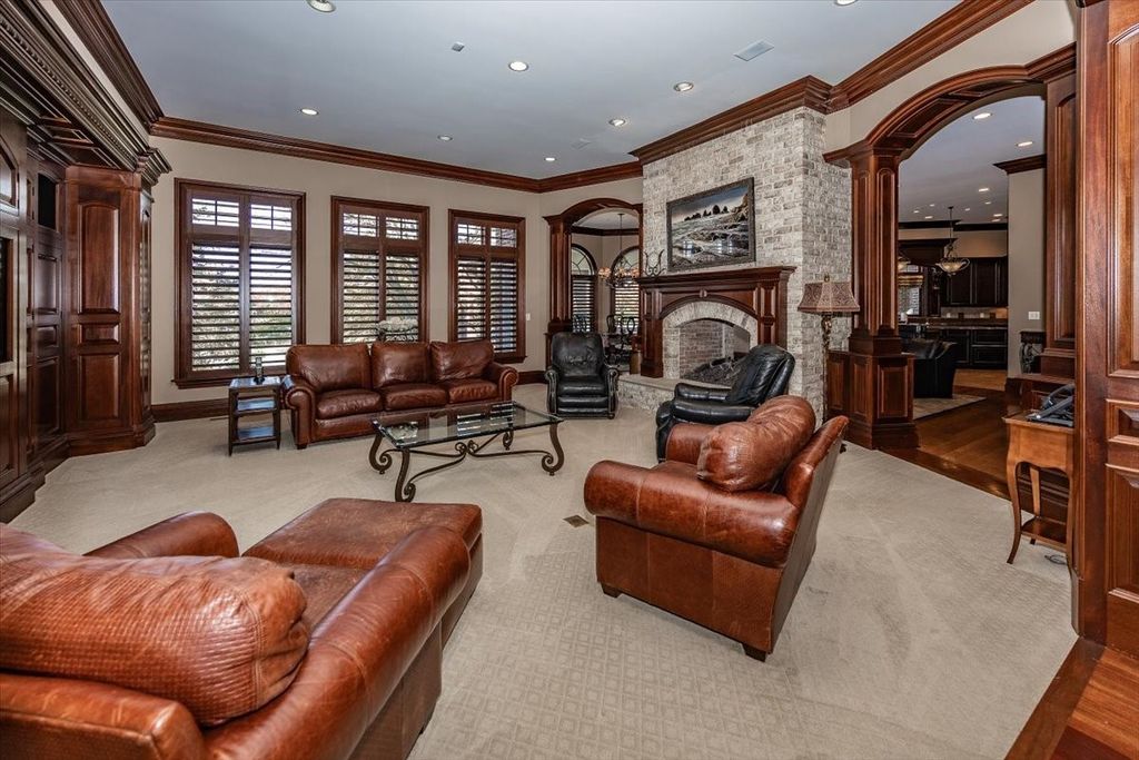 Exquisite Design Unparalleled Quality Indiana Estate by Pete McCullough Priced at 3.8 Million 13