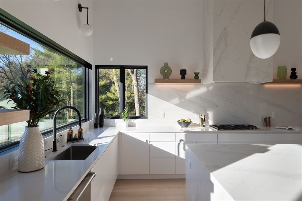 Modern Luxury at Its Best New Construction Home with Walls of Glass for Optimal Light Privacy in Massachusetts 5.9 Million 14